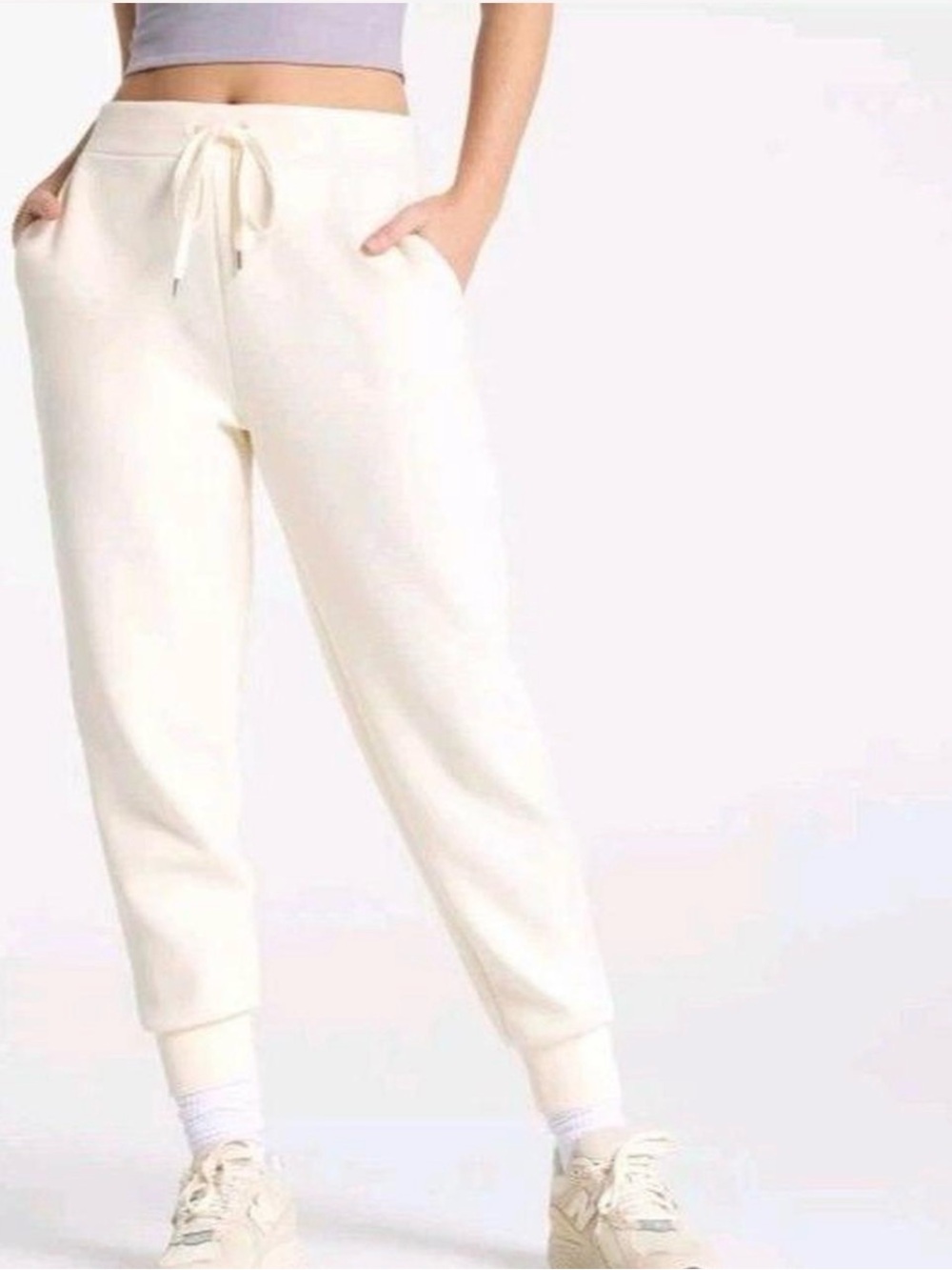 CALIA Women's Soft Scuba High Rise Jogger Pants